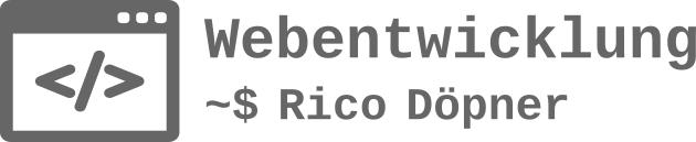 Webentwicklung Rico Döpner